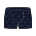 Icebreaker Boxershort Anatomica (Merinowolle) Graphic Unterwäsche mitternachtblau Herren